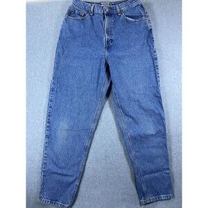 Vintage Gap Jeans Women's 12 Blue‎ Denim Cotton Reverse Fit 5-Pockets Zip Fly